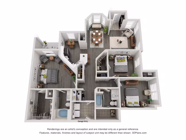 Unit 2205 floor plan